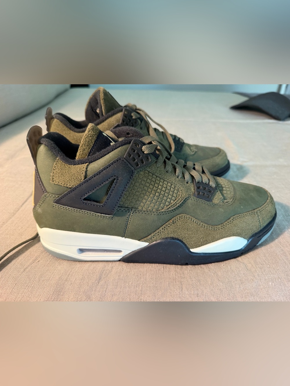 Air Jordan 4 Retro SE Craft Olive Men’s Size 10.5
